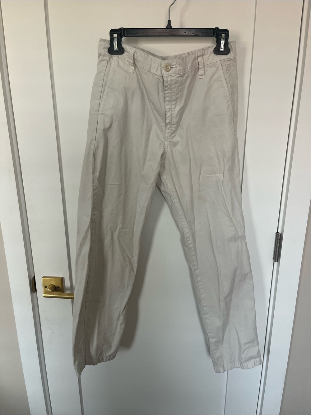 J. Crew Women's Cream Chino Pants